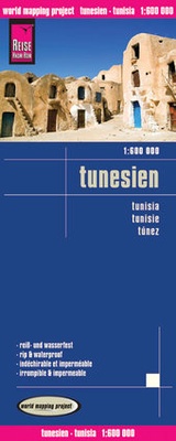 Abbildung von: Reise Know-How Landkarte Tunesien (1:600.000) mit Djerba (1:300.000) - Reise Know-How Verlag Peter Rump GmbH