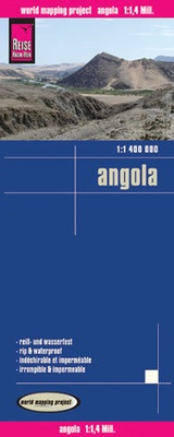 Abbildung von: Reise Know-How Landkarte Angola (1:1.400.000) - Reise Know-How Verlag Peter Rump GmbH