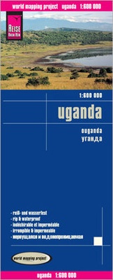 Abbildung von: Reise Know-How Landkarte Uganda (1:600.000) - Reise Know-How Verlag Peter Rump GmbH