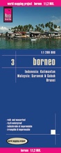 Cover: Reise Know-How Landkarte Borneo (1:1.200.000): Kalimantan, Sabah & Sarawak, Brunei - Indonesien 3 - Reise Know-How Verlag Peter Rump GmbH