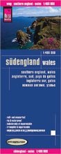 Cover: Reise Know-How Landkarte S&uuml;dengland, Wales (1:400.000) - Reise Know-How Verlag Peter Rump GmbH