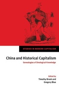 Cover: China and Historical Capitalism - Cambridge University Press