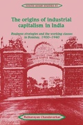 Cover: The Origins of Industrial Capitalism in India - Cambridge University Press