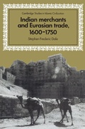 Cover: Indian Merchants and Eurasian Trade, 1600-1750 - Cambridge University Press