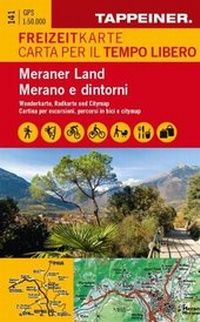 Abbildung von: Freizeitkarte und Freizeitführer Meraner Land - Athesia-Tappeiner Verlag