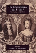 Cover: The Revolution of 1688-89 - Cambridge University Press