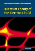 Cover: Quantum Theory of the Electron Liquid - Cambridge University Press