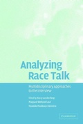 Cover: Analyzing Race Talk - Cambridge University Press