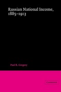 Cover: Russian National Income, 1885-1913 - Cambridge University Press