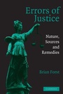 Cover: Errors of Justice - Cambridge University Press