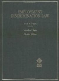 Enlarge image Cover: Employment Discrimination Law - West Academic Press