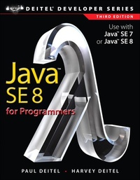 Enlarge image Cover: Java SE8 for Programmers - Pearson