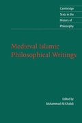 Cover: Medieval Islamic Philosophical Writings - Cambridge University Press