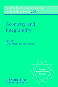 Abbildung von: Geometry and Integrability - Cambridge University Press