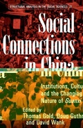 Cover: Social Connections in China - Cambridge University Press