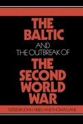 Cover: The Baltic and the Outbreak of the Second World War - Cambridge University Press