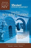 Cover: NIV(R) Bible Student Large Print--Winter 2014-2015 - Standard Publishing Company