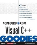 Cover: Codeguru.com Visual C++ Goodies - Que Corporation,U.S.