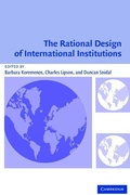 Cover: The Rational Design of International Institutions - Cambridge University Press