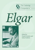 Cover: The Cambridge Companion to Elgar - Cambridge University Press