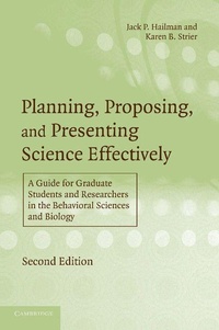 Enlarge image Cover: Planning, Proposing, and Presenting Science Effectively - Cambridge University Press