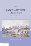 Cover: Jane Austen: A Family Record - Cambridge University Press