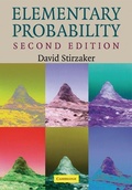 Cover: Elementary Probability - Cambridge University Press