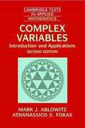 Cover: Complex Variables - Cambridge University Press