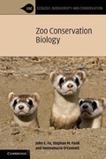 Cover: Zoo Conservation Biology - Cambridge University Press