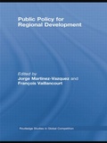 Cover: Public Policy for Regional Development - Routledge