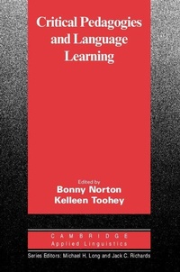 Enlarge image Cover: Critical Pedagogies and Language Learning - Cambridge University Press