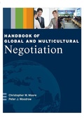 Abbildung von: Handbook of Global and Multicultural Negotiation - Jossey-Bass
