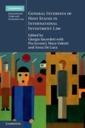 Cover: General Interests of Host States in International Investment Law - Cambridge University Press