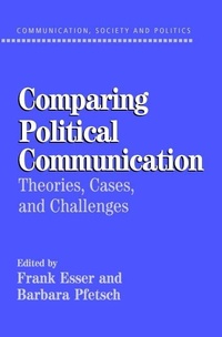 Enlarge image Cover: Comparing Political Communication - Cambridge University Press