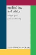 Cover: Great Debates in Medical Law and Ethics - Palgrave