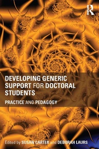 Enlarge image Cover: Developing Generic Support for Doctoral Students - Routledge