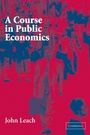 Cover: A Course in Public Economics - Cambridge University Press