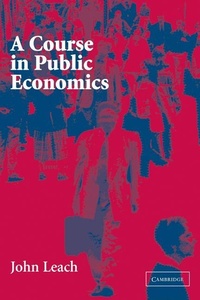 Enlarge image Cover: A Course in Public Economics - Cambridge University Press