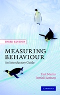 Cover: Measuring Behaviour - Cambridge University Press