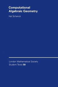Abbildung von: Computational Algebraic Geometry - Cambridge University Press