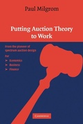Cover: Putting Auction Theory to Work - Cambridge University Press