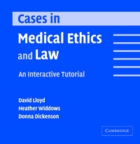 Abbildung von: Cases in Medical Ethics and Law - Cambridge University Press