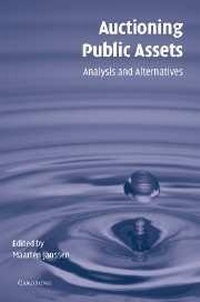Enlarge image Cover: Auctioning Public Assets - Cambridge University Press