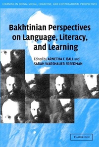 Enlarge image Cover: Bakhtinian Perspectives on Language, Literacy, and Learning - Cambridge University Press