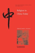 Cover: Religion in China Today - Cambridge University Press