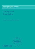 Cover: Corings and Comodules - Cambridge University Press