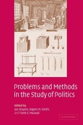 Cover: Problems and Methods in the Study of Politics - Cambridge University Press