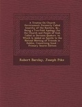 Cover: A Treatise on Church Government - Nabu Press