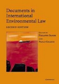 Bild: Documents in International Environmental Law - Cambridge University Press
