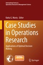 Cover: Case Studies in Operations Research - Springer